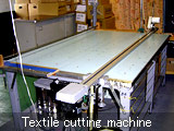 Textile cutting machine